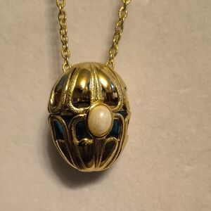 Vintage Avon Sonnet Perfume Bottle (EMPTY) Locket Necklace